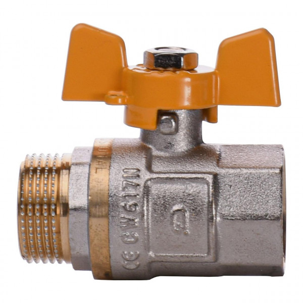 Кран кульовий прямий Q PROFESSIONAL 3/4″ ЗВ ЖБ PN40 QP152 (000017723)