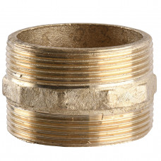 Ніпель латунний 2″ЗР х 2″ЗР ливарний 536Б (000012377)