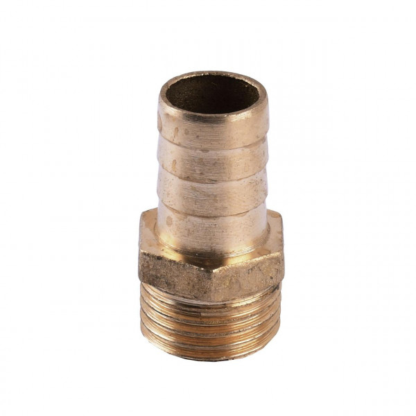 Штуцер латунний 1/2″ЗР х 18мм ливарний 1611Б (000017020)