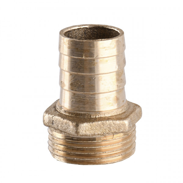 Штуцер латунний 3/4″ЗР х 20мм ливарний 1614Б (000017023)