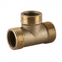 Трійник латунний 3/4″ЗР х 3/4″ЗР х 3/4″ЗР ливарний посилений 660Б (000011035)