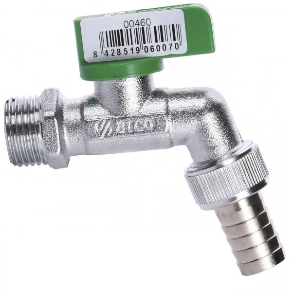 Кран ARCO кульовий для поливу 1/2″ 00460 NANO AntiLime метелик (000012037)