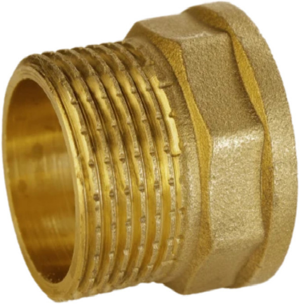 Перехідник латунний 1″ВР х 1″ЗР штампований А0608А VA (000010744)