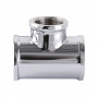 Трійник SOLOMON 1″х3/4″х1″ ВВВ хром 8202 (000001229)