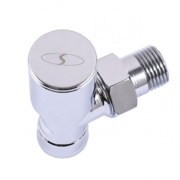 Кран вентильний кутовий з американкою SOLOMON 1/2″ CHROM 1845 (000002161)