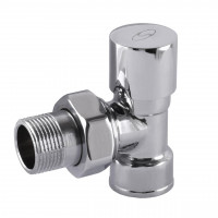 Кран вентильний кутовий з американкою SOLOMON 3/4″ CHROM 1845 (000002162)