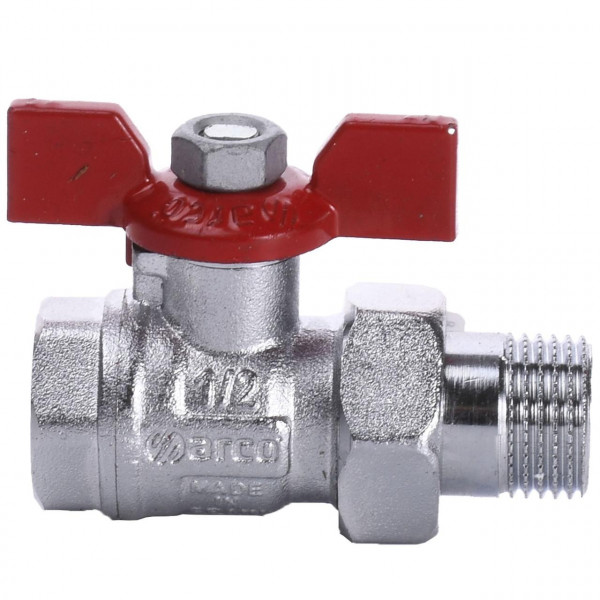 Кран кульовий прямий з американкою ARCO 1/2″ TURIA 0117208 (000004844)