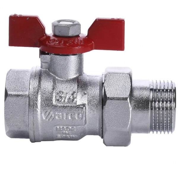 Кран кульовий прямий з американкою ARCO 3/4″ TURIA 0117408 (000004845)