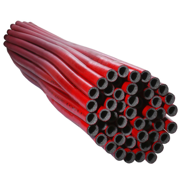 Утеплювач EXTRA червоний для труб (6мм), ф35 ламінований Теплоізол (000016684)