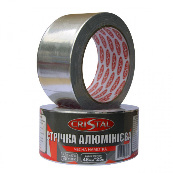 Стрічка алюмінієва CRISTAL 48мм х 25м (000012065)