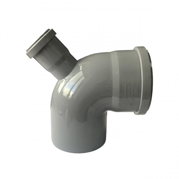 Коліно VSplast 110x90° з вiдводом 50х67° (000018612)