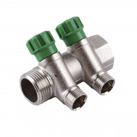 Колектор ECO 1018 1/2х1G 2-ий (під 35*) з перекриттям (000014245)