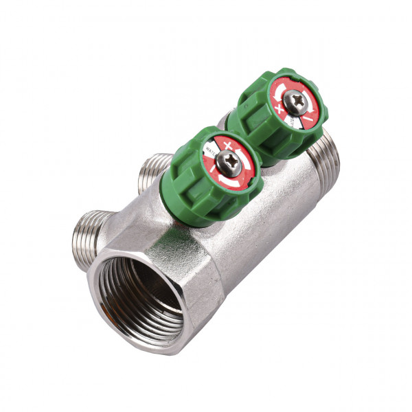 Коллектор ECO 1018 1/2х1G 2-ой (под 35*) с перекрытием