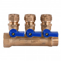 Коллектор CRISTAL 3/4х16″ 3-ой с перекрыванием (NM-1018) (000001359)