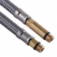 Шланг для змішувача TUCAI М10х3/8″ 0,5м АНТИКОРОЗІЯ TAQ GRIF AСB 207414 ПАРА (000018099)