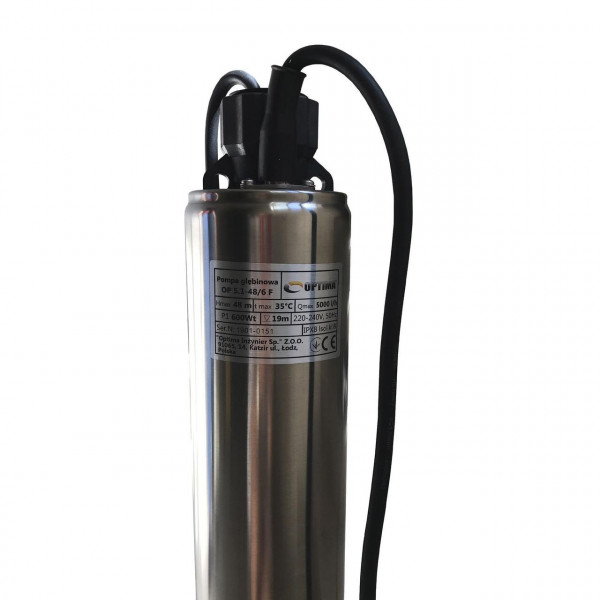 Насос колодезный OPTIMA OP 5,1 - 48/6 F 0,6 кВт ( с поплавком ) (000017446)