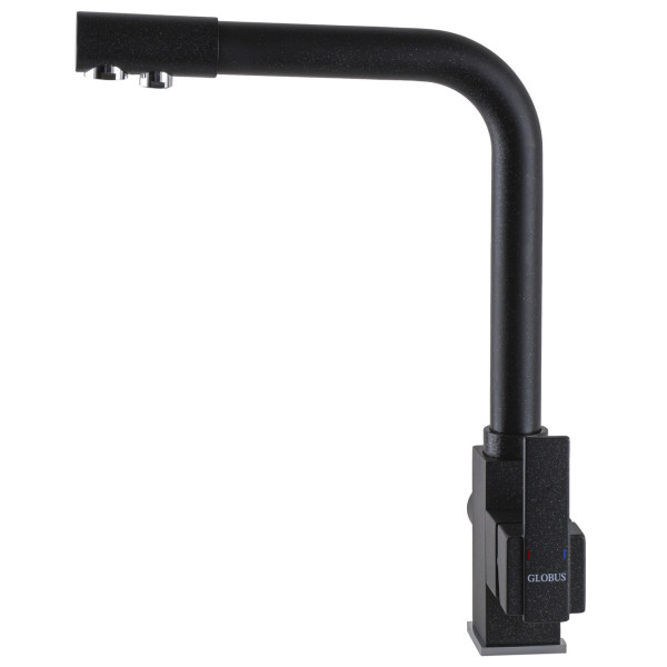 Змішувач для кухні під осмос Globus Lux LAZER GLLR-0100-1-ONIX (000020402)