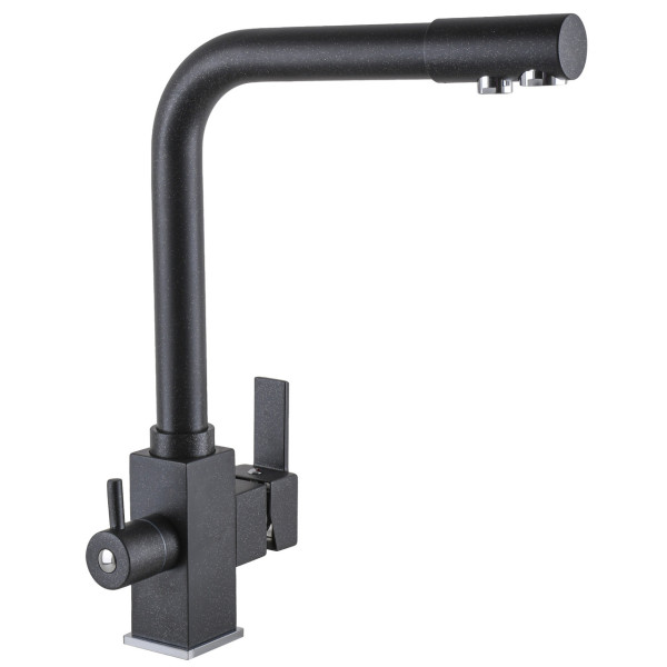 Змішувач для кухні під осмос Globus Lux LAZER GLLR-0100-1-ONIX (000020402)