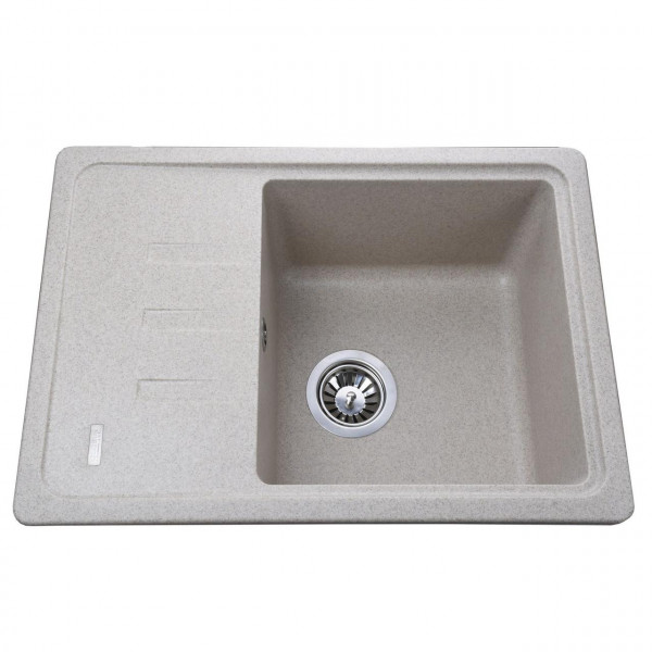 Гранітна мийка Globus Lux MONO мигдаль 620х435мм-А0008 (000021058)