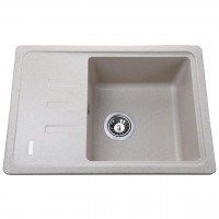 Гранітна мийка Globus Lux MONO піщаний 620х435мм-А0004 (000021059)