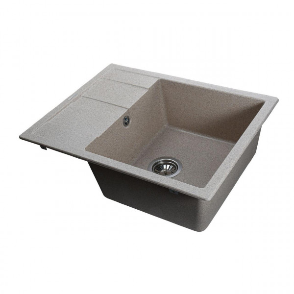 Гранітна мийка Globus Lux ONE мигдаль 650х500мм-А0008 (000021064)