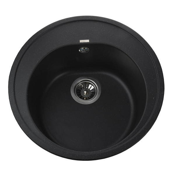 Гранітна мийка Globus Lux MARTIN чорний 510мм-А0002 (000021074)