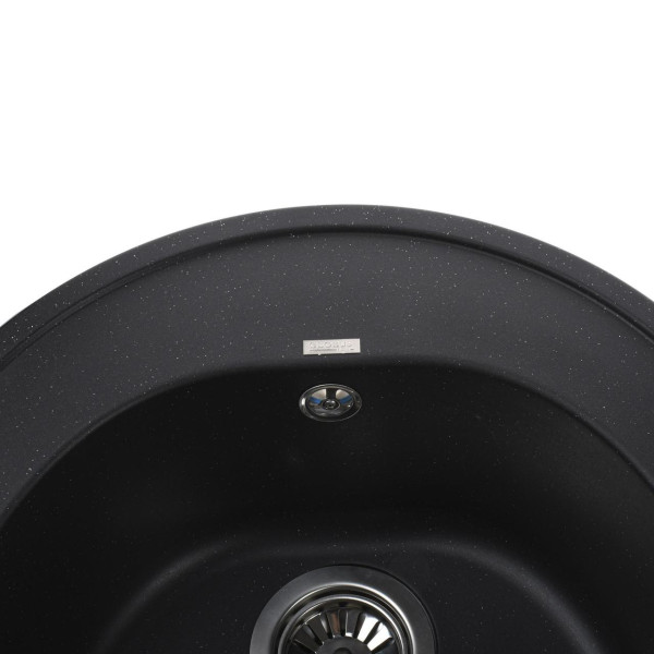 Гранітна мийка Globus Lux MARTIN чорний 510мм-А0002 (000021074)