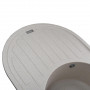 Гранітна мийка Globus Lux OHARA піщаний 770х500мм-А0004 (000021077)