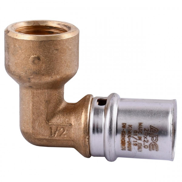 Кутник із внутрішньою різьбою прес APE ITALY AP 152 1/2″х20 (000001733)