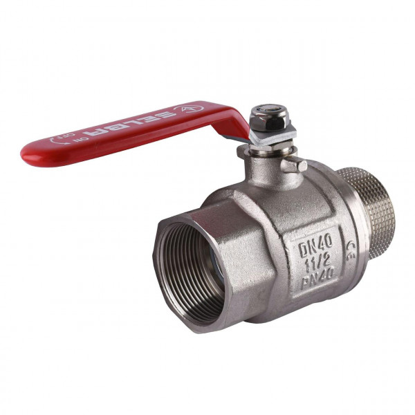 Кран кульовий прямий SELBA 1 1/2″ ЗВ КР SL1505 (000010252)