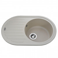 Гранітна мийка Globus Lux OHARA слонова кiстка 770х500мм-А0005 (000021079)