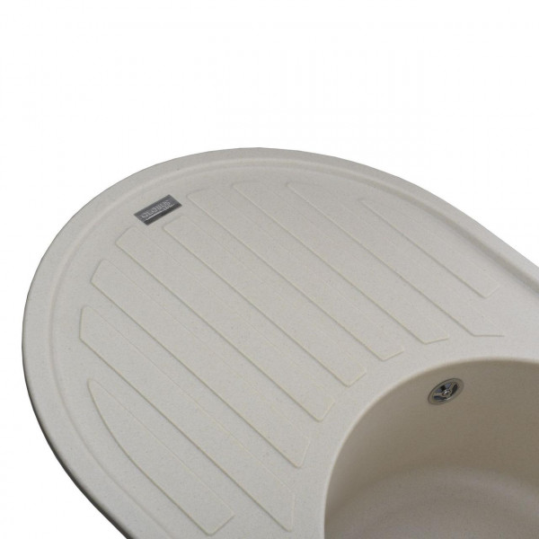 Гранітна мийка Globus Lux OHARA слонова кiстка 770х500мм-А0005 (000021079)