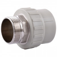 Муфта зовнішня різьба під ключ Vsplast PPR 63x2″ 1005 (000004058)