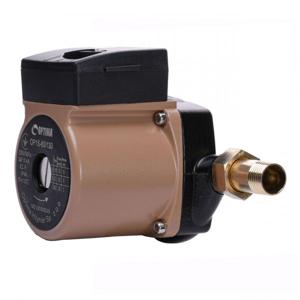 Насос циркуляційний Optima OP15-60 130мм + гайки, + кабель з вилкою (000009085)