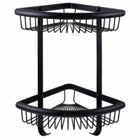 Полка подвійна кутова TOPAZ TKB-4115-2-BL (000021349)