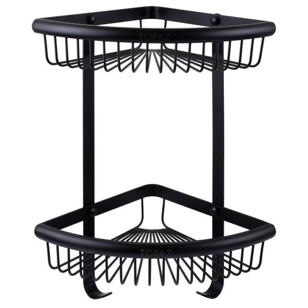 Полка двойная угловая TOPAZ TKB-4115-2-BL (000021349)