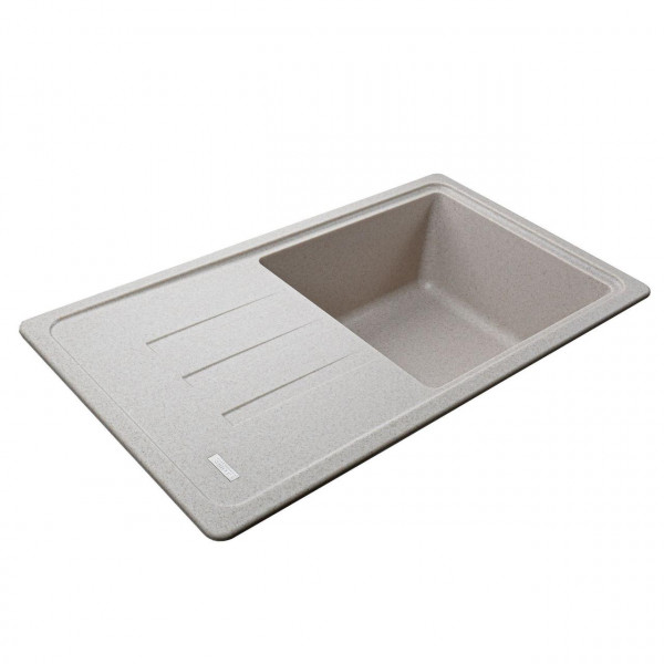 Гранітна мийка Globus Lux LUGANO піщаний 780х435-А0004 (000021499)