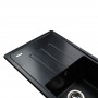 Гранитная мойка Globus Lux LUGANO черный 780х435мм-А0002 (000021512)