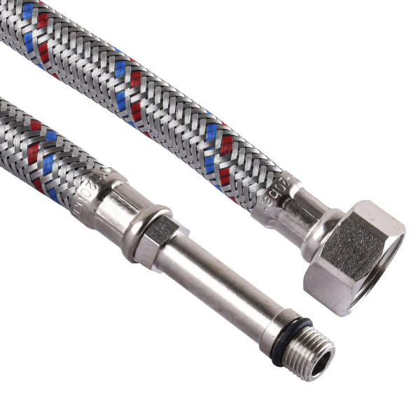 Шланг для смесителя Solomon (нерж.) М10х1/2″ 0,6м HY6201 A дл. (000000691)